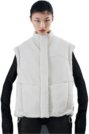 BACON Jakke, Dame, Hvid, S, W NEW Order Gilet