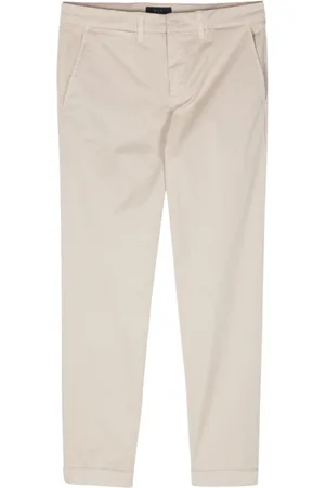 FAY Bukser, Herre, , W32, Bomuld, Ecru Chinos