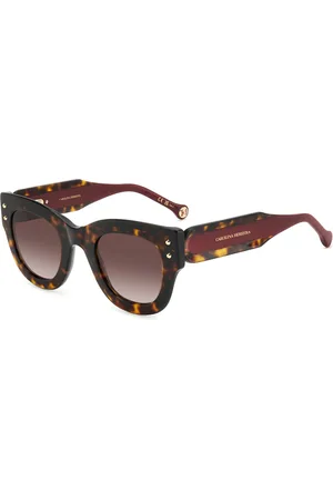 Carolina Herrera Tilbehør, Dame, Brun, 47 MM, Firkantede solbriller