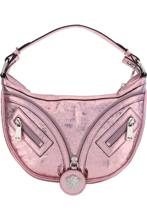 VERSACE Taske, Dame, Lyserød, ONE SIZE, Uld, Gentag Hobo Skuldertaske