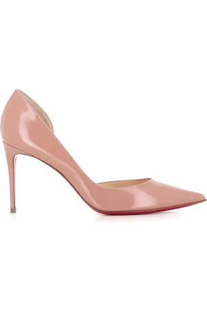 Christian Louboutin Sko, Dame, Lyserød, 36 1/2 EU, Læder, Patent Læder Dècolletè Hæle