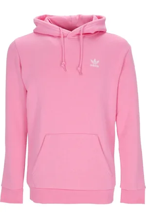 adidas Sweathshirts & Hoodies, Herre, Lyserød, S, Bomuld, Glow Langærmet Hættetrøje
