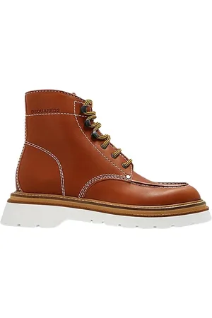 Dsquared2 Sko, Herre, Brun, 40 EU, Læder, Camel Læder Høje Snørestøvler