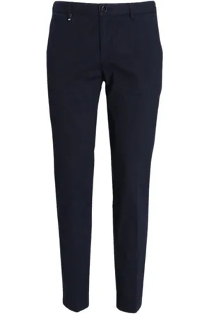 HUGO BOSS Bukser, Herre, Blå, XS, Uld, Suit Bukser