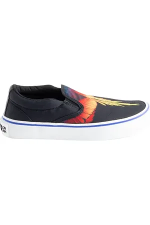 MARCELO BURLON Sko, Herre, Sort, 41 EU, Sort Røde Sneakers