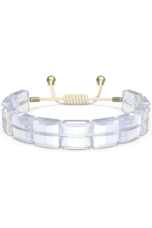 Swarovski Tilbehør, Dame, Grå, ONE SIZE, Bomuld, Letter Star Armbånd