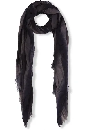Cortana Tilbehør, unisex, Flerfarvet, ONE SIZE, Cashmere, Blåt og sort stribet tørklæde