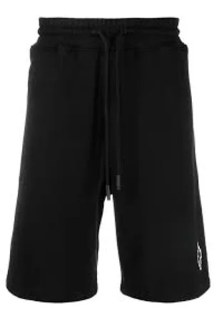 MARCELO BURLON Shorts, Herre, Sort, S, Bomuld, Bermuda Shorts