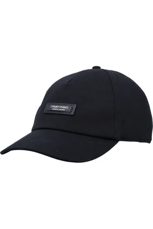 Moncler Tilbehør, Herre, Sort, ONE SIZE, Uld, Sort Baseball Cap Stilfuldt Design