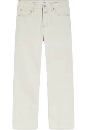 Closed Jeans, Dame, , W27, Bomuld, 203 Creme Baylin Straight Jeans