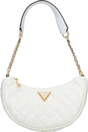 Guess Taske, Dame, , ONE SIZE, Uld, Giully Quilted Ivory Skuldertaske