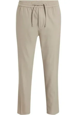 Calvin Klein Bukser, Herre, , M, Bomuld, Technical Twill Stretch Jogger Bukser