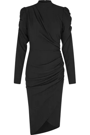 Crās Kjole, Dame, Sort, 2XL, Polyester, Denver Dress