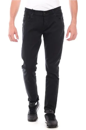 D.A. Daniele Alessandrini Jeans, Herre, Sort, W34, Bomuld, Jeans
