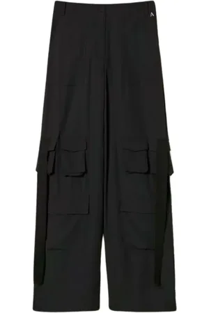 Twin-Set Bukser, Dame, Sort, M, Bomuld, Sorte Cargo Bukser Revive Kollektion