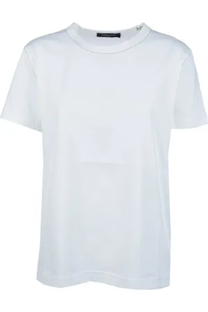 Fabiana Filippi Top, Dame, Blå, L, Bomuld, Afslappet Bomuld T-shirt til Kvinder