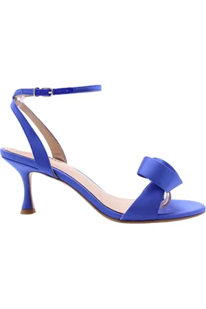 Lola Cruz Sko, Dame, Blå, 36 EU, Læder, Højhælede sandaler