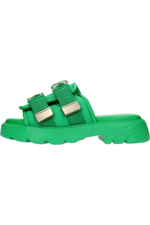 Bottega Veneta Sko, Herre, Grøn, 41 EU, Læder, Flash Sandaler