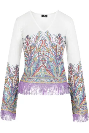 Etro Top, Dame, Flerfarvet, S, Viskose Top