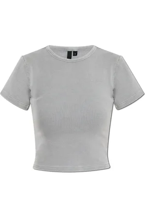 Entire Studios Top, Dame, Grå, XS, Bomuld, Micro Waffle T-shirt