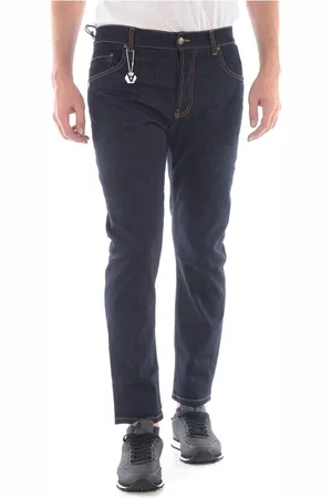 D.A. Daniele Alessandrini Jeans, Herre, Blå, W38, Bomuld, Jeans