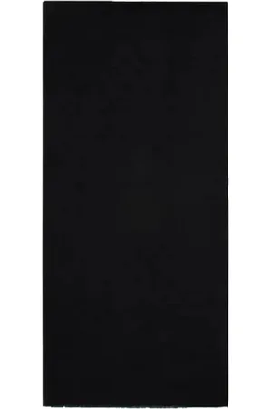 Emporio Armani Tilbehør, Herre, Sort, ONE SIZE, Uld, Modal Scarf