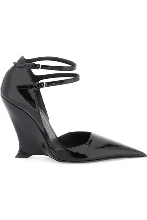 Salvatore Ferragamo Sko, Dame, Sort, 36 EU, Læder, Vidya laklædersandaler