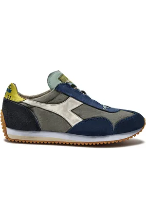 Diadora Sko, Herre, Blå, 43 EU, Blå Sneakers Arv Stil