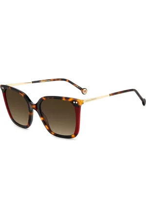 Carolina Herrera Tilbehør, Dame, Brun, 53 MM, Solbriller