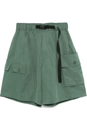 Y-3 Shorts, Herre, Grøn, XS, Afslappede Twill Shorts
