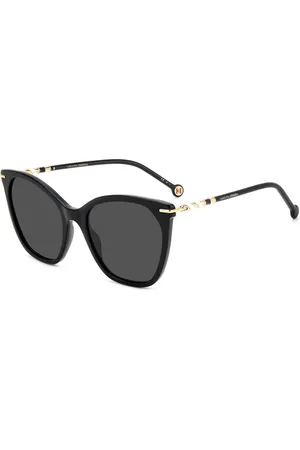 Carolina Herrera Tilbehør, Dame, Flerfarvet, 56 MM, Uld, Solbriller
