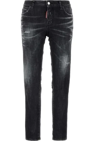 Dsquared2 Jeans, Dame, Sort, M, Denim, Stretch Denim Jennifer Jeans