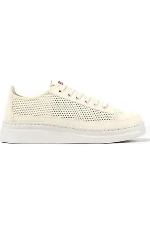 Camper Sko, Dame, Hvid, 38 EU, Uld, Natural Leisure Sneakers