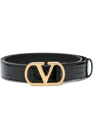 VALENTINO GARAVANI Tilbehør, Dame, Sort, 80 CM, Uld, Stilfuldt bælte med unikt design