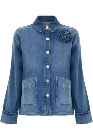 Kocca Jakke, Dame, Blå, L, Denim, Klassisk denimjakke med unikt detalje