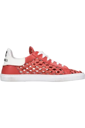 Casadei Sko, Dame, Rød, 37 EU, Læder, Sneakers Rød