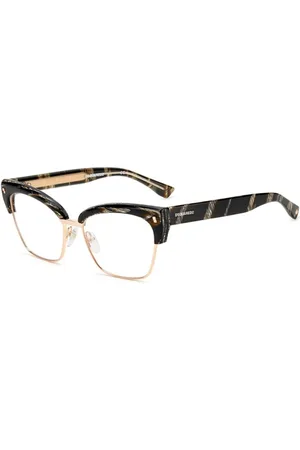 Dsquared2 Tilbehør, Herre, Sort, 54 MM, Horn Frame Solbriller