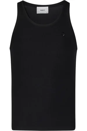 COPERNI Top, Herre, Sort, XS, Ribbet Top
