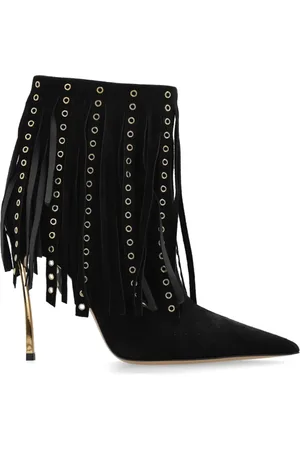 Casadei Sko, Dame, Sort, 39 EU, Uld, Heeled ankle boots Debby