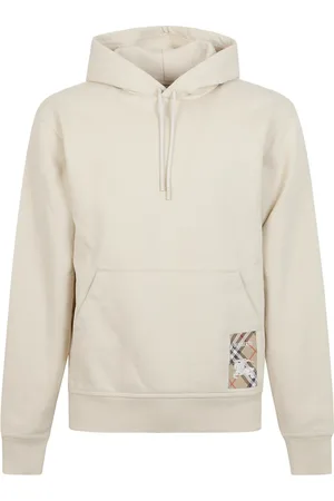 Burberry Sweathshirts & Hoodies, Herre, , M, Bomuld, Check Label Hættetrøje
