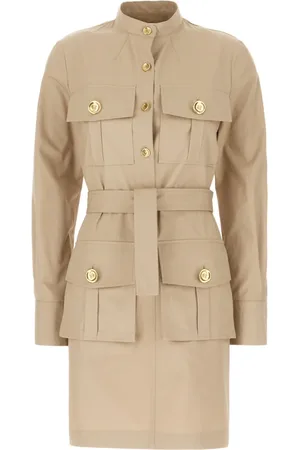 Givenchy Kjole, Dame, , M, Bomuld, Safari Kjole i Poplin