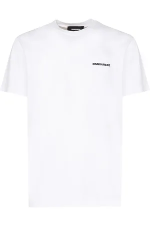 Dsquared2 Top, Herre, Hvid, XL, Bomuld, Hvid T-shirt