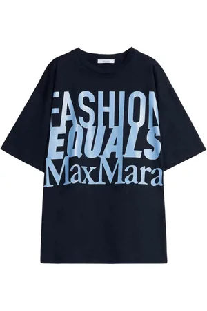 Max Mara Top, Dame, Blå, S, Blå T-shirts og Poloer