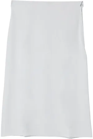 Fendi Nederdel, Dame, Hvid, XS, Lang nederdel