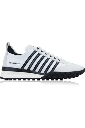 Dsquared2 Sko, Herre, Hvid, 40 EU, Læder, Læder Snøresko