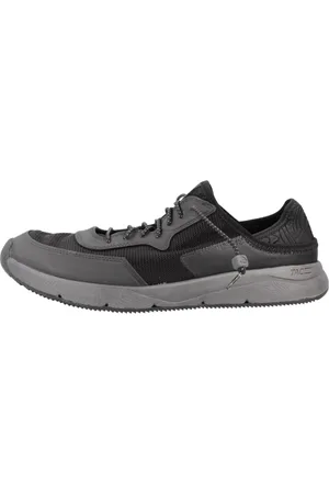 Clarks Sko, Herre, Sort, 44 EU, Læder, Davis Low Sneakers