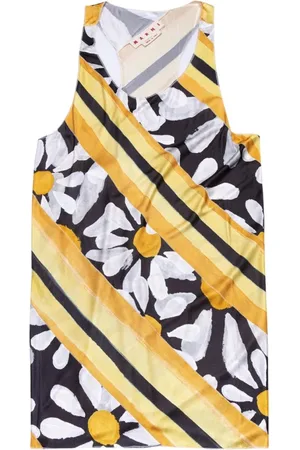 Marni Top, Dame, Gul, M, Ærmeløs Tanktop