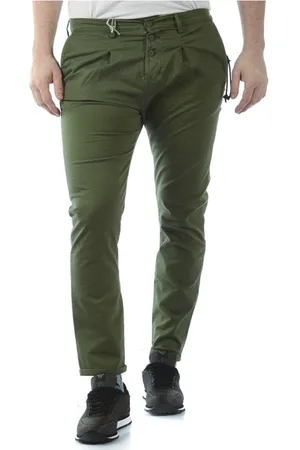 D.A. Daniele Alessandrini Bukser, Herre, Grøn, W36, Bomuld, Jeans