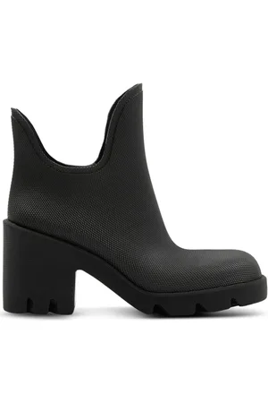 Burberry Sko, Dame, Sort, 40 EU, Læder, Heeled Støvler