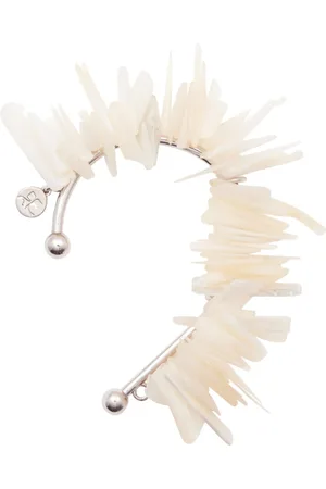 Courrèges Tilbehør, Dame, Hvid, ONE SIZE, Coral Pearl Earcuff